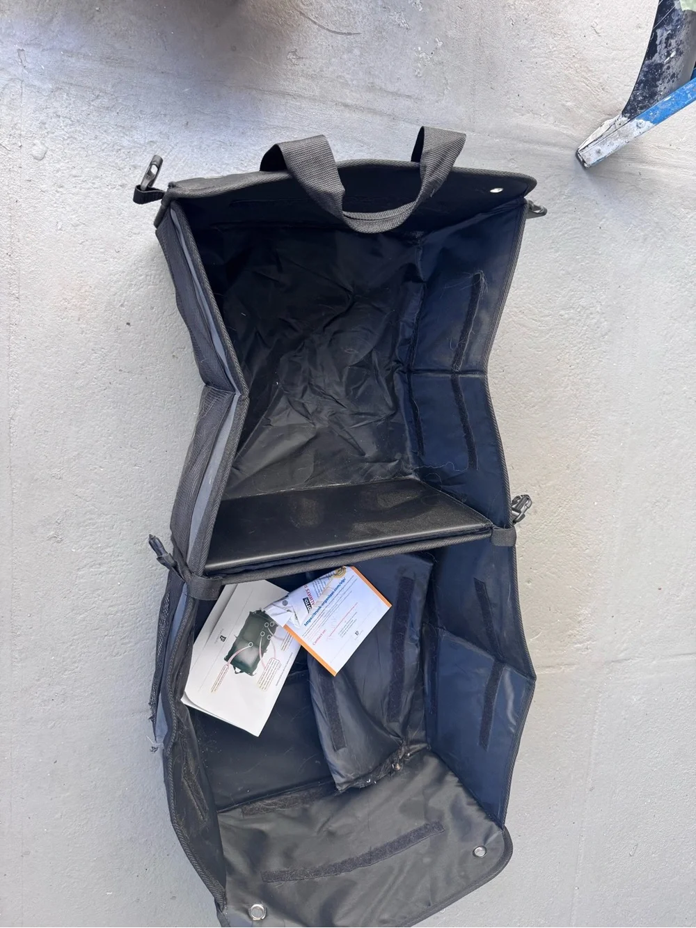 TC-Pro XL Black Trunk Organizer Bag - Picture 5 of 13